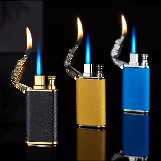 TwinFlame Dragon Dolphin, and Crocodile Windproof Lighter. Lighter Heyang Industrial Co., Ltd 